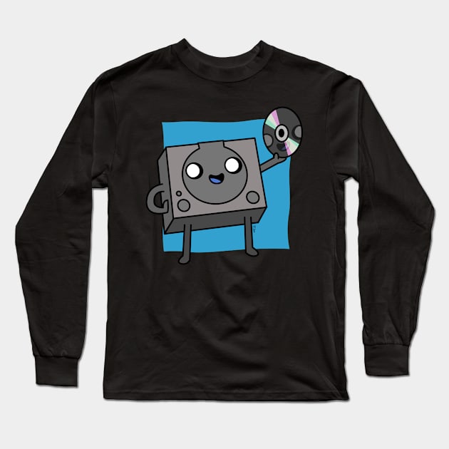Consolle Friends - PS1 Long Sleeve T-Shirt by Piezaroth